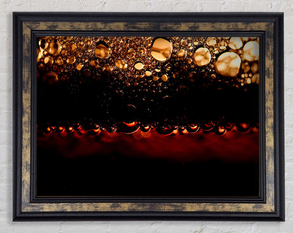 Black Beer Bubbles