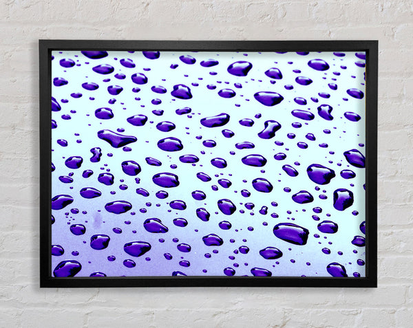 Purple Raindrops