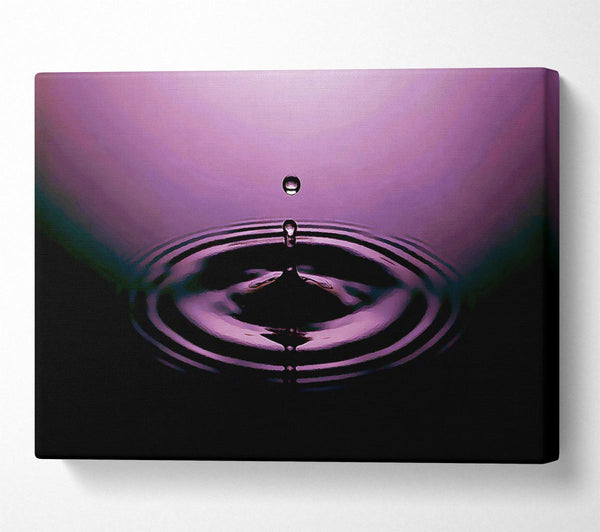 Purple Water Droplet