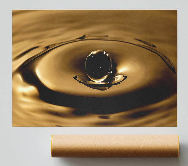 Sepia Water Drop