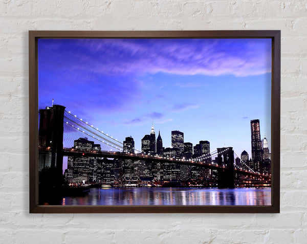 Brooklyn Bridge At Night