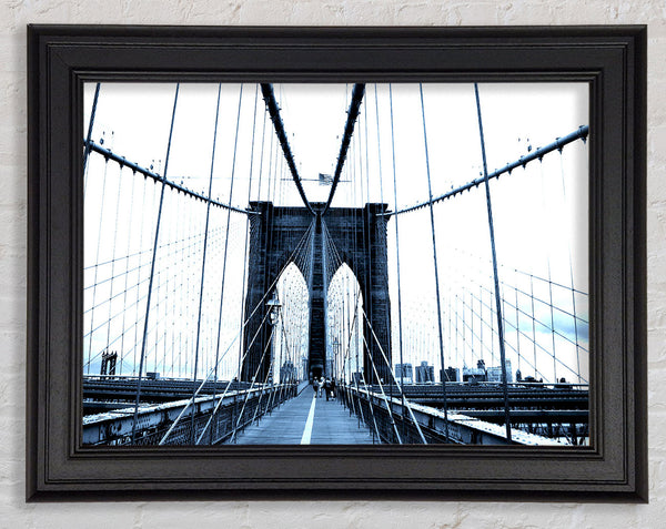 Brooklyn Bridge Blue