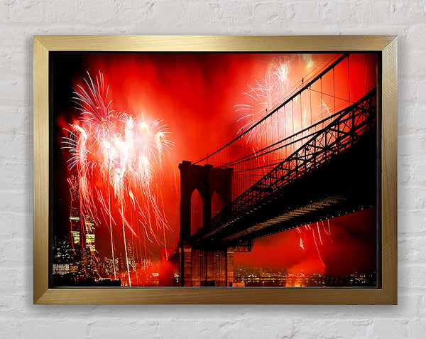 Brooklyn Bridge Fireworks