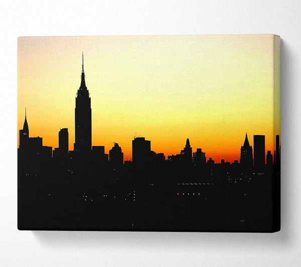 Empire State Building NYC At Sunset