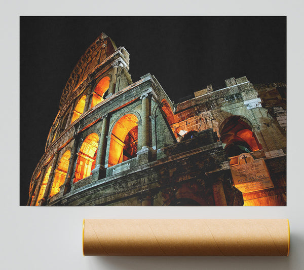 Colosseum At Night