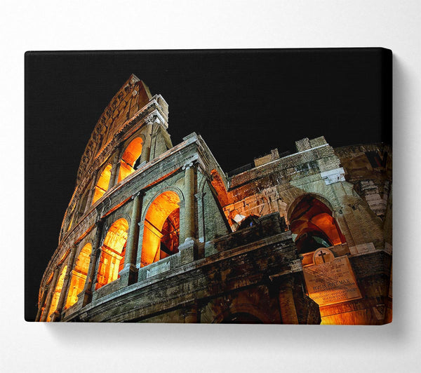 Colosseum At Night