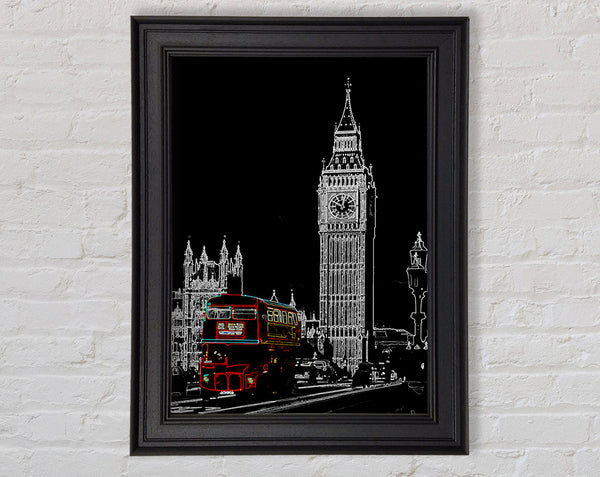 London Big Ben Red Bus