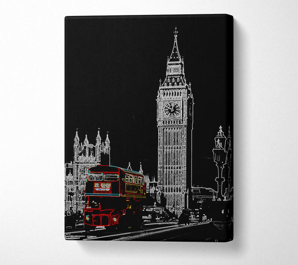 London Big Ben Red Bus