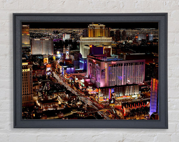 Las Vegas Strip Night Lights