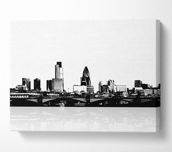 London City Waters B n W