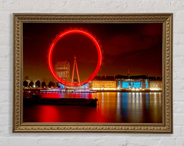 London Eye From Victoria Embankment