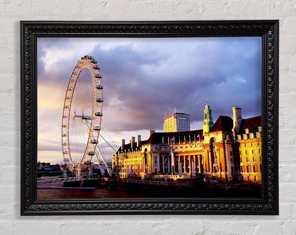 London Eye Morning Light