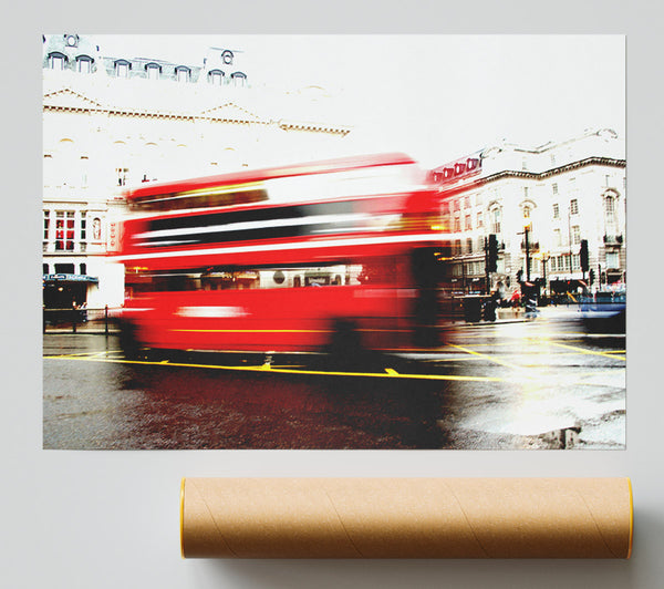 London Retro Red Bus