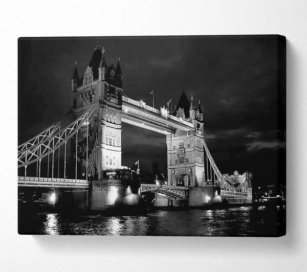 London Tower Bridge B n W