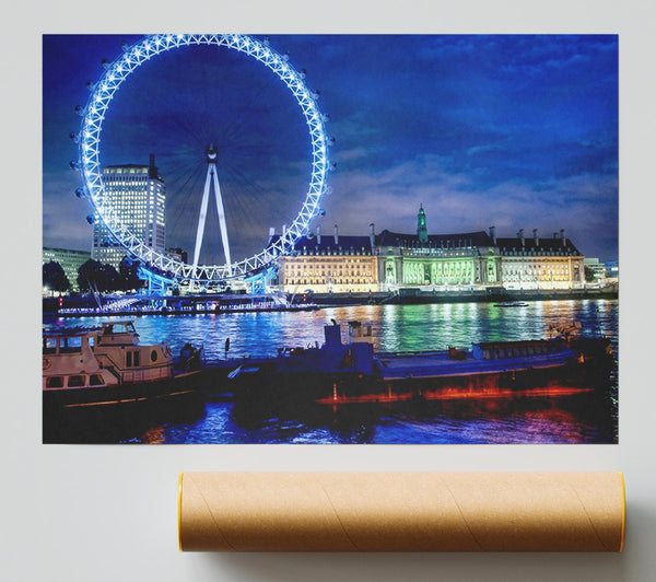 London-Eye Dusk