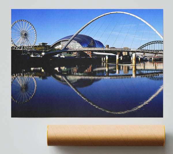 Millennium Bridge Newcastle England