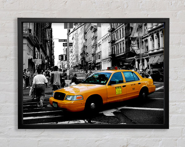 New York City Yellow Cab Crossing