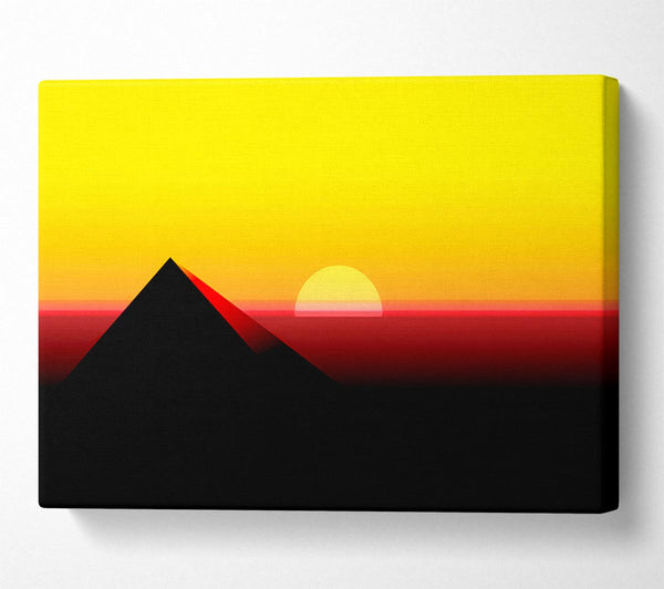 Pyramid Sunset