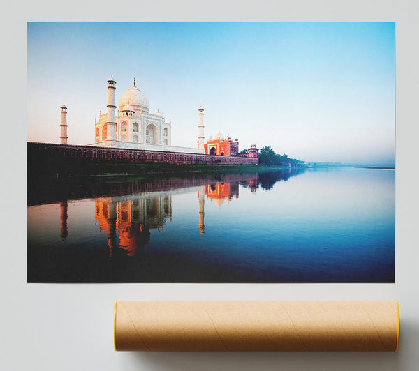 Taj Mahal Water Reflections