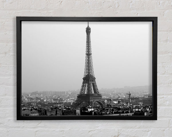 Tower Eiffel Black And White