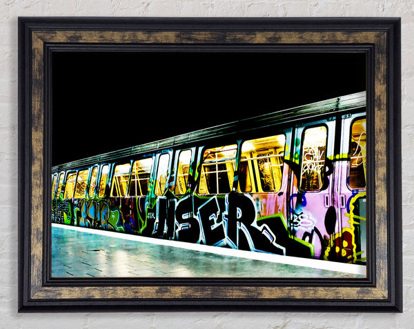 Underground Graffiti Tube