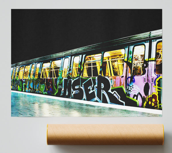 Underground Graffiti Tube