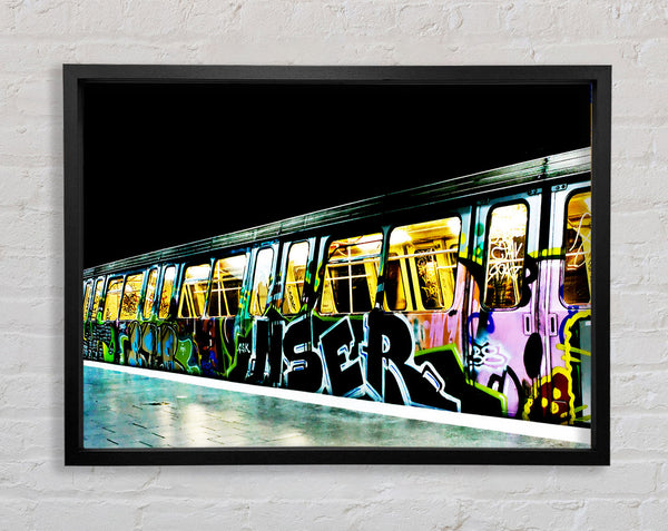 Underground Graffiti Tube