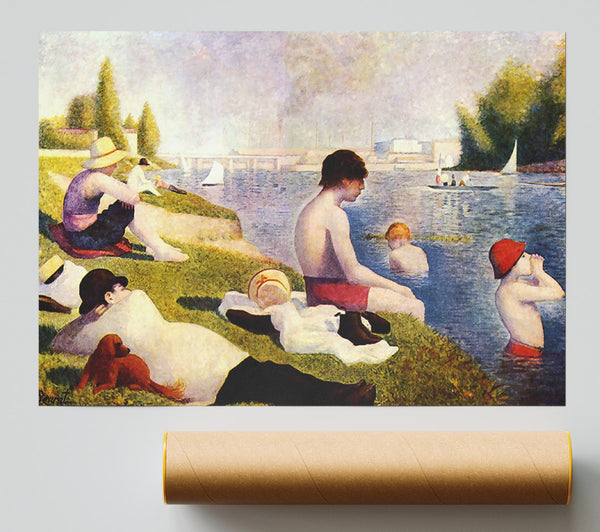 Seurat A Swimming Pool In Asnie`Re