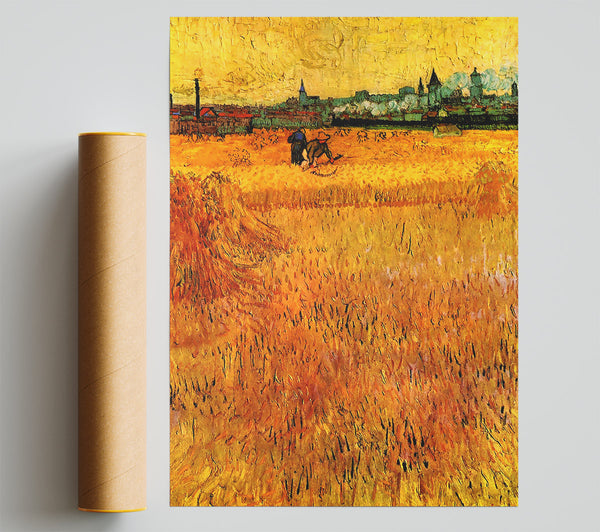 Van Gogh Arles View From The Wheat Fields