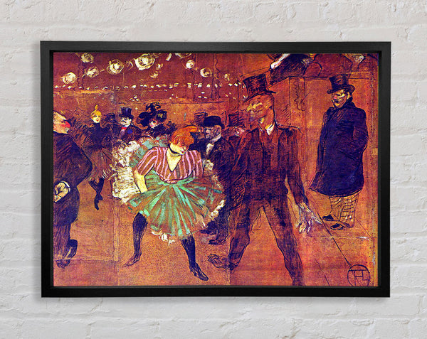 Toulouse Lautrec Ball At Moulin-Rouge