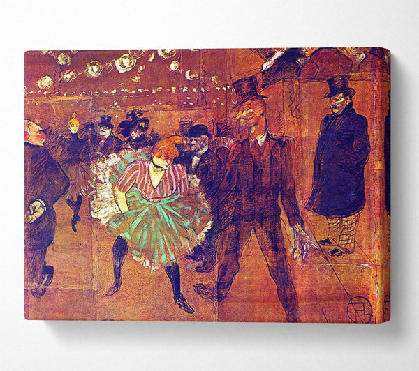 Toulouse Lautrec Ball At Moulin-Rouge