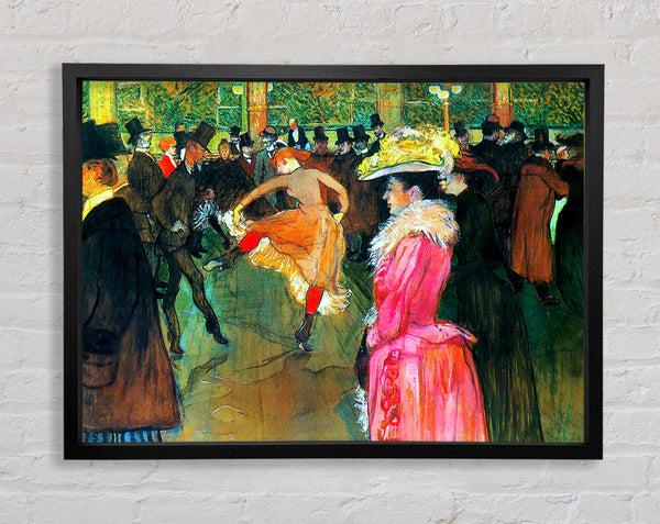 Toulouse Lautrec Ball In The Moulin Rouge