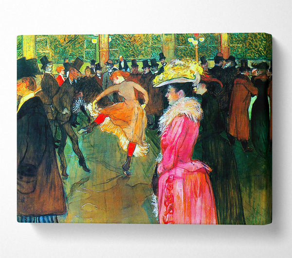 Toulouse Lautrec Ball In The Moulin Rouge