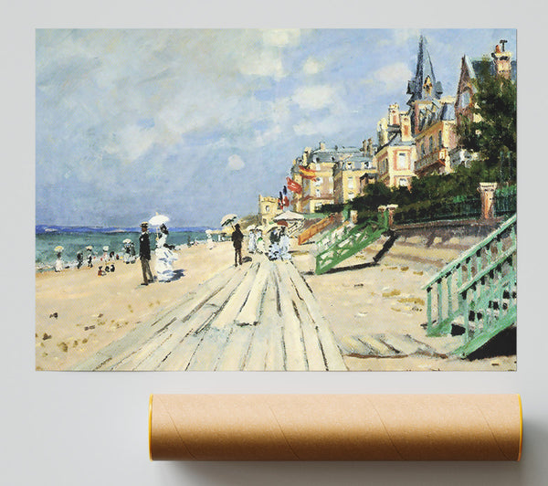 Monet Beach At Trouville