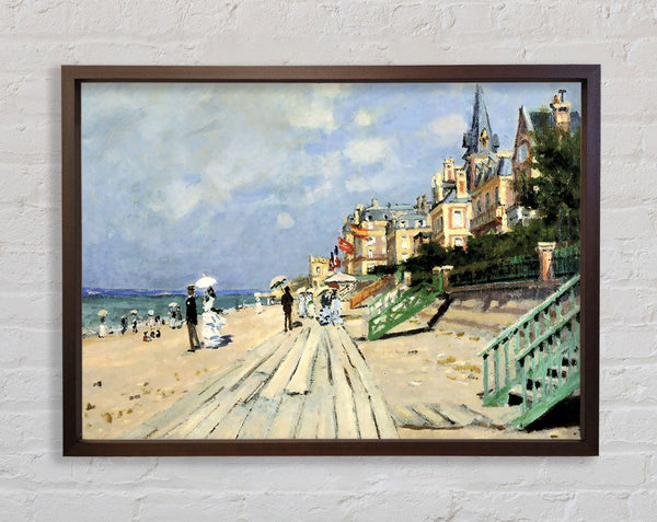 Monet Beach At Trouville