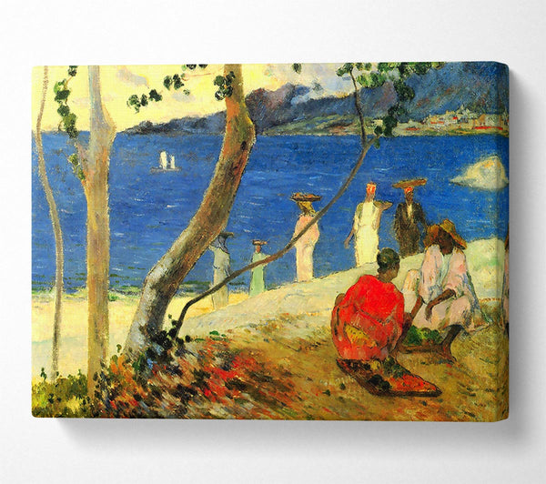 Gauguin Beach Scene