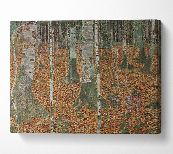 Klimt Birch Forest