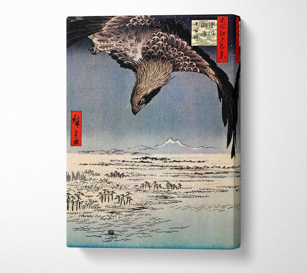 Hiroshige Bird In Flight