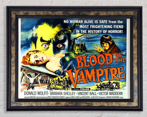 Blood Of The Vampire Poster 2