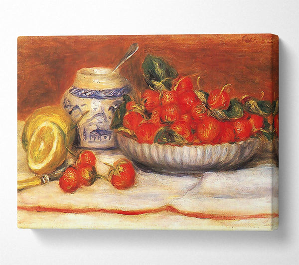 Renoir Bowl Of Strawberries