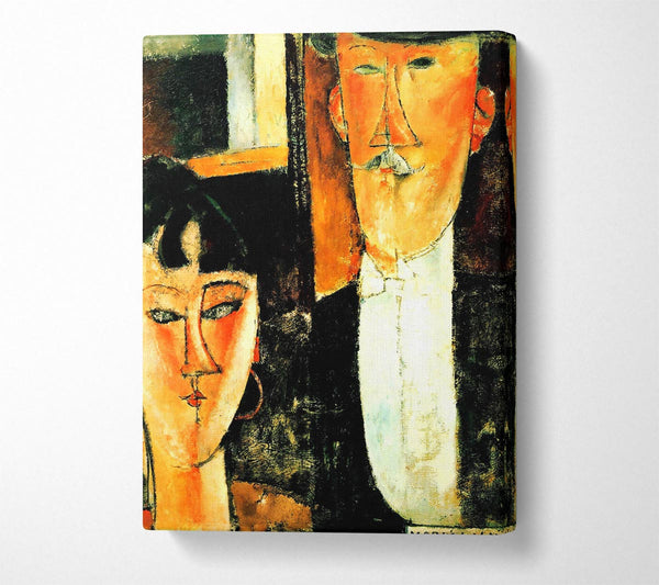 Modigliani Bride And Groom