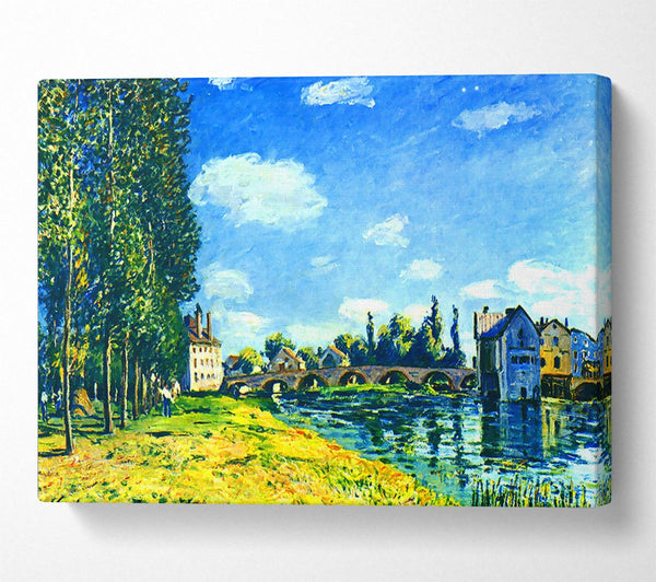 Sisley Bridge Of Moret In Summer