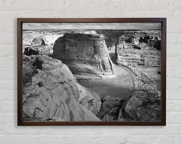 Ansel Adams Canyon De Chelly Arizona B n W