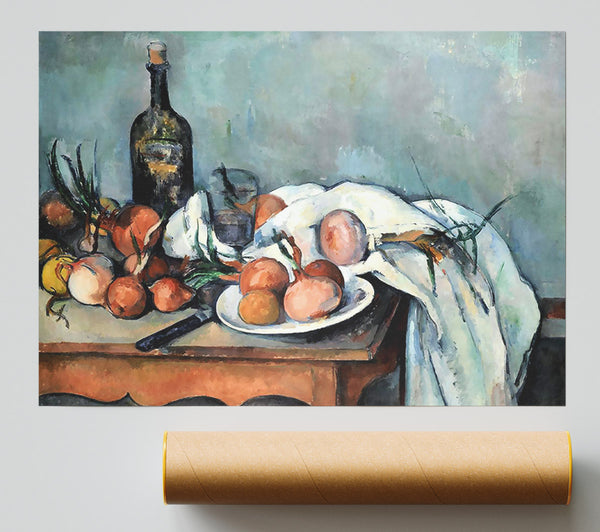 Cezanne Still Life With Onions