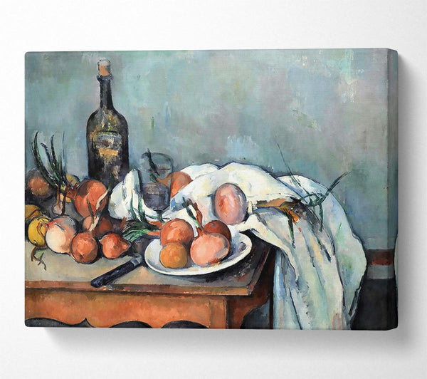 Cezanne Still Life With Onions