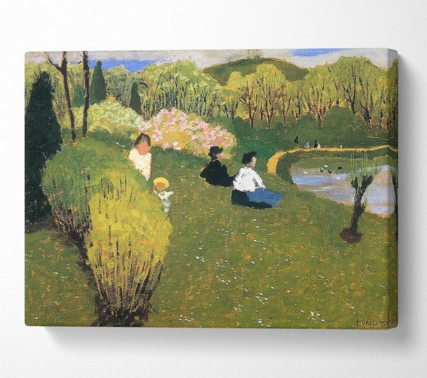 Felix Vallotton Children At A Pond