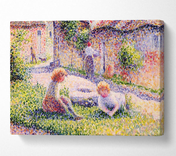 Pissarro Children On A Farm