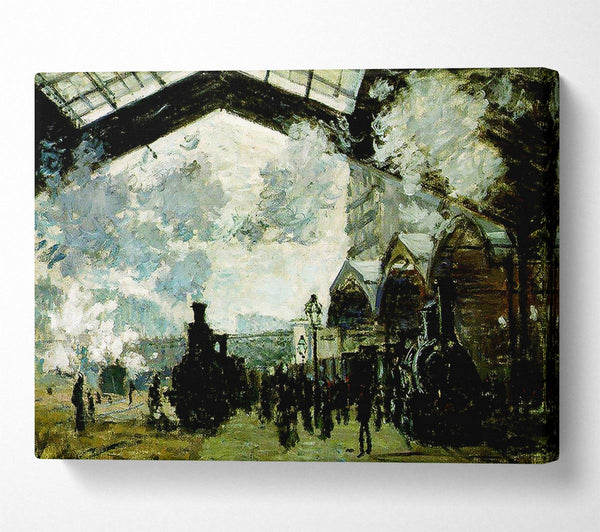 Claude Monet The Saint-Lazare Station