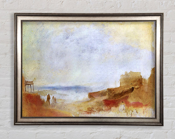 Joseph Mallord Turner Coastal Scene With Buildings