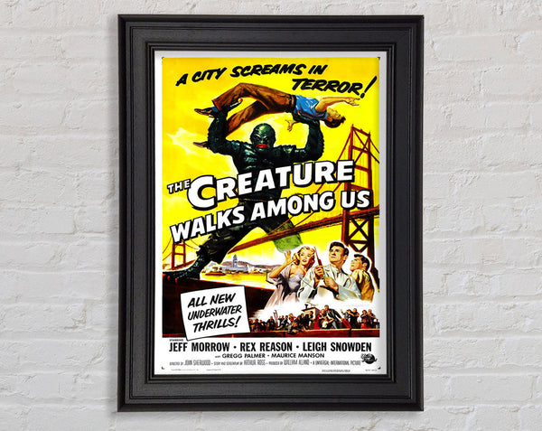 Creature Walks Among Us Poster 1